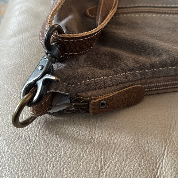 Myra Shoulder / Crossbody Bag mixed media boho - Picture 8 of 11